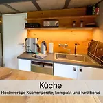 בית נופש Tinyhousebeidresden Mit Fasssauna Unser Groesstes Winziges Haeuschen Fuer Bis Zu 7 Personen, Kaminofen, Grosse Terrasse - Naehe Saechsische Schweiz - Von Juni - September Mindestmietzeit 1 Woche Sa-sa *