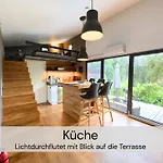 בית נופש Tinyhousebeidresden Mit Fasssauna Unser Groesstes Winziges Haeuschen Fuer Bis Zu 7 Personen, Kaminofen, Grosse Terrasse - Naehe Saechsische Schweiz - Von Juni - September Mindestmietzeit 1 Woche Sa-sa
