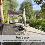 Tinyhousebeidresden Mit Fasssauna Unser Groesstes Winziges Haeuschen Fuer Bis Zu 7 Personen, Kaminofen, Grosse Terrasse - Naehe Saechsische Schweiz - Von Juni - September Mindestmietzeit 1 Woche Sa-sa לאוטרבאך